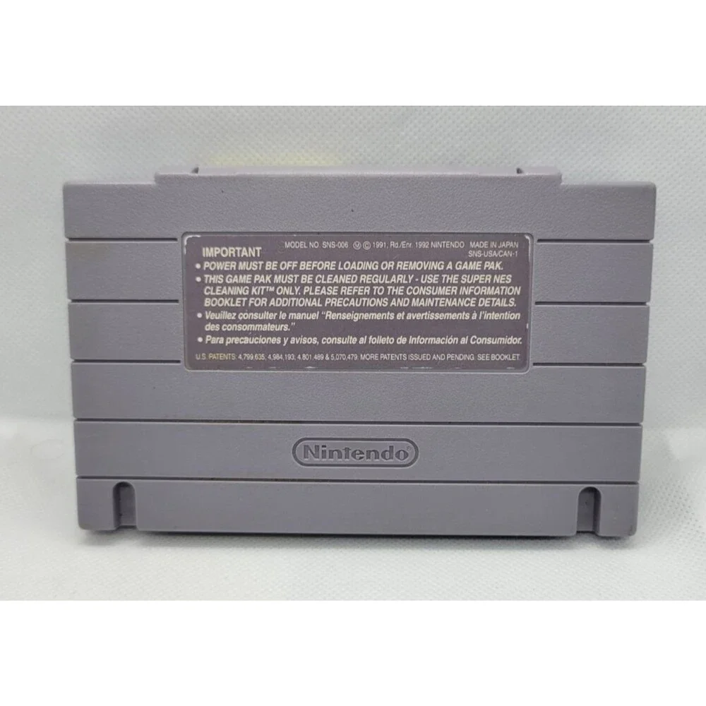 Mario is Missing! (SNES, 1993) Super Nintendo Video Game Cartridge Authentic